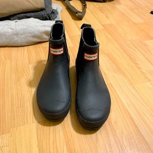 Hunter rain boots